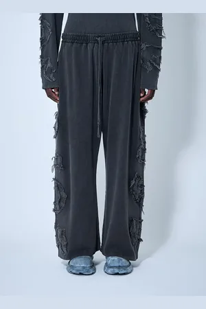 Acne Studios Distressed Logo Track Pantalon - Homme Pantalons S