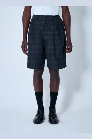 Comme des Garçons Check Shorts - Homme Shorts Navy S