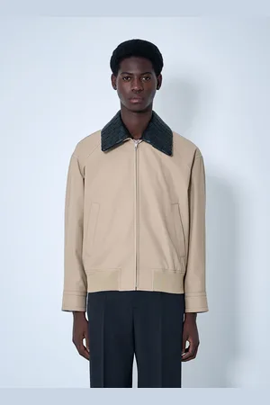 Bottega Veneta Cotton Twill Blouson - Homme Blousons Beige Eu - 48