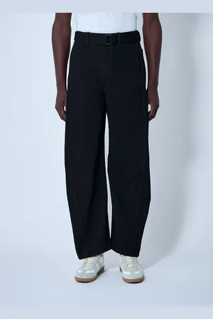 LEMAIRE Belted Twisted Pantalon - Homme Pantalons S