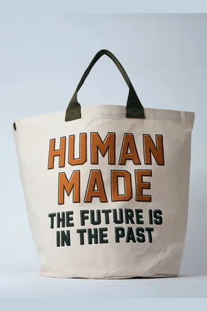 HUMAN MADE Large Canvas Tote Sac - Homme Sacs Cabas One Size