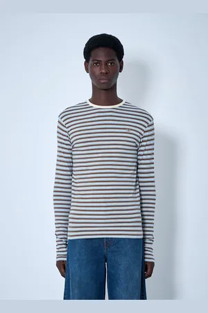 ERL Striped Knit T-shirt - Homme T-shirts L