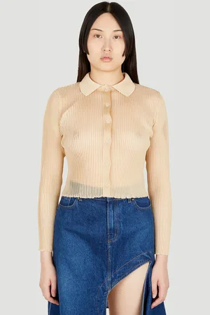 OUR LEGACY Mazzy Cardigan - Femme Pulls Beige Fr - 36