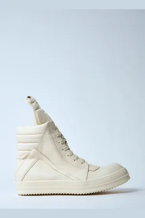 Rick Owens Mega Bumper Geobasket Baskets- Homme BasketsBlanc Eu - 40