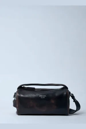 Prada Nappa Leather épaulesSac - Homme Sacoches Dark One Size