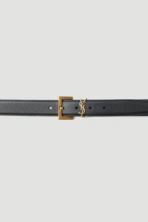Saint Laurent Ysl Plaque Belt - Homme Ceintures 90