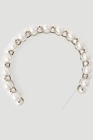 KARA Metal Headband - Femme Bijoux One Size