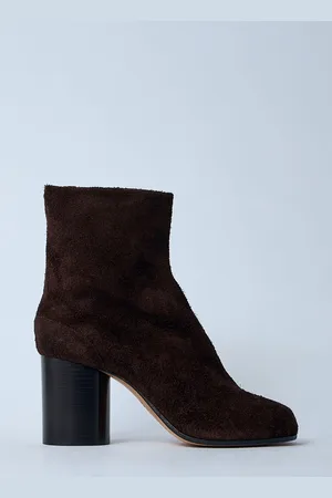 Maison Margiela Tabi Suede Bottes- Femme Bottines Et Bottes Eu - 36