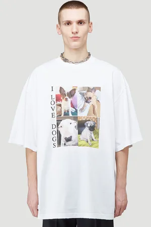 Balenciaga I Love Dogs T-shirt - Homme T-shirts Xl