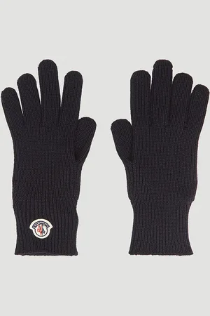 Moncler Logo Motif Gloves - Homme Gants Xl