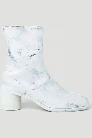 Maison Margiela Tabi Painted Ankle Bottes- Homme Bottines Eu - 43