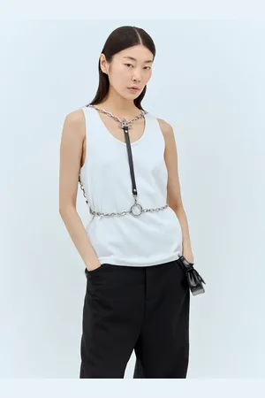 Vivienne Westwood Stud Belt Chain Harness - Femme Ceintures L
