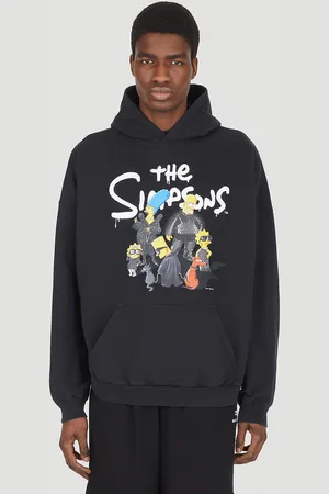 Balenciaga The Simpsons Hooded Sweatshirt - Homme Sweatshirts 3