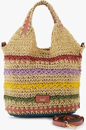 Lollipops Petit sac shopper paille Nicolosi Paille