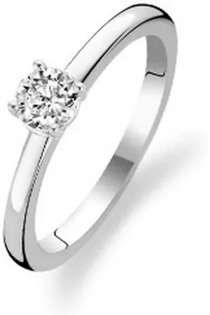 Ti Sento Bague 12110ZI - Serti Griffé Zirconium Femme