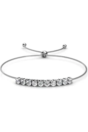 Myc-Paris Bracelet Femme Solitaire - DB0147-S-AA Laiton Argent