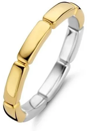 Ti Sento Bague femme 12269SY - Argent, plaqué or