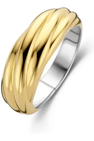 Ti Sento Bague Médium 12239SY en Argent Doré
