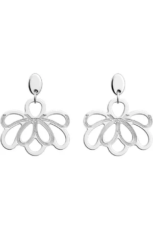Les Georgettes Boucles oreilles 70442411600000 Agate Flora 25 Mm