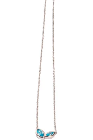 Kosma Paris Collier Femme Kira - Argenté Blanc