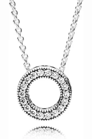 PANDORA Collier Cercle Pavé Signature 925/1000?
