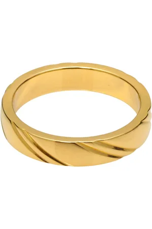 Rochet Bague homme HA7480 en Acier Dorée