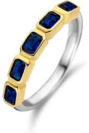 Ti Sento Bague femme 12274BY - Argent, plaqué or