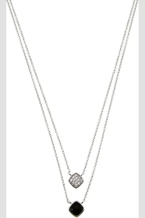 Kosma Paris Collier et pendentif Kosma Ella BNS08367- - Collier et pendentif Métal é & Onyx Noir Femme