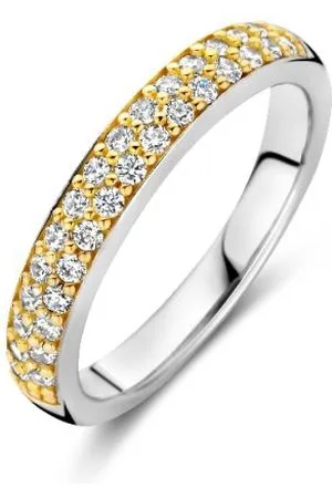 Ti Sento Bague - 1414ZY Argent Pavée