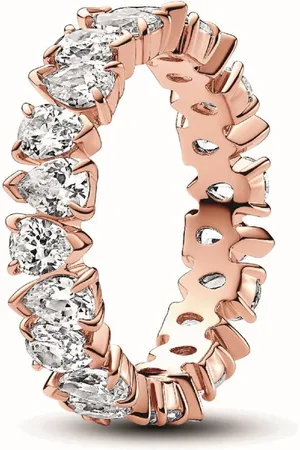 PANDORA Anneau Alternance Scintillant - Timeless