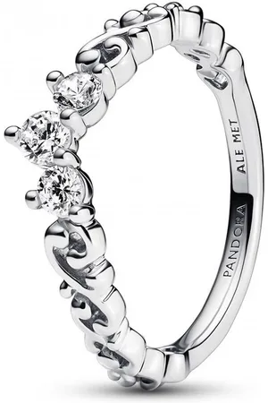 PANDORA Bague ée Tiare Volute Royale