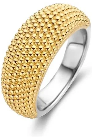 Ti Sento Bague femme 12277SY - Argent, plaqué or