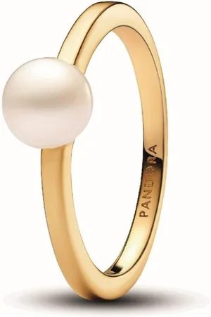 PANDORA Bague femme métal doré à l