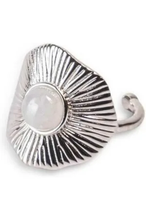 Kosma Paris Bague fleur argentée