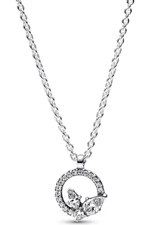 PANDORA Pendentif Herbier et Cercle Scintillants é - Timeless
