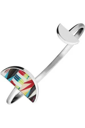 Christian Lacroix Bracelet Rigide pour Femme Christian Lacroix XF11006L - Métal Argenté et Email