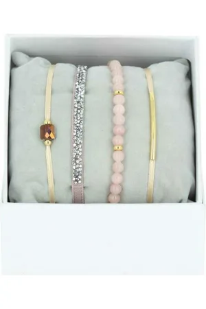 Les Interchangeables Bracelet Femme - A76025 Strass Box La Re-Belle
