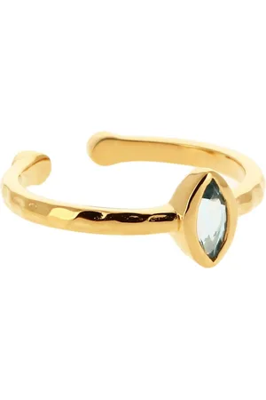 Kosma Paris Bague Kosma Kira BRSL0445-SBT - Métal Doré Jaune & Topaze Femme