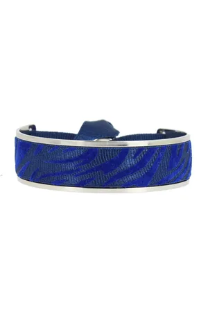 Les Interchangeables Jonc femme A90239 - Ruban 12mm MV Tigre