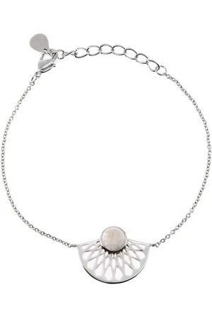 Kosma Paris Bracelet Kosma Mia BTS05725-SMOI - Métal Argenté & Pierre De Lune Femme