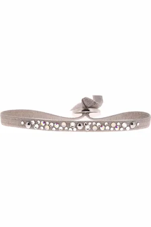 Les Interchangeables Bracelet Tissu Acier Gris A36957