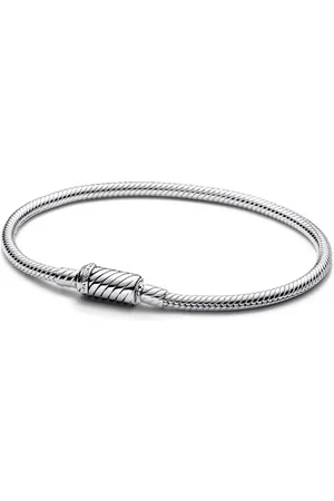 PANDORA Bracelet Maille Serpent Fermoir Magnétique Coulissant Moments