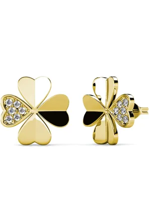 Myc-Paris Boucles d?oreilles Femme - DE0503-G Laiton Doré