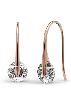 Myc-Paris Boucles d?oreilles Femme EVIDENCE - DE0162-RG Laiton Doré rose