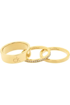 Calvin Klein Bague femme Ck Trio - 35000795 Acier