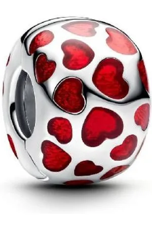 PANDORA Charm Clip Rond C?urs