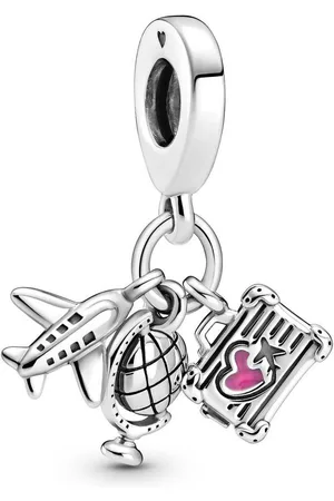 PANDORA Charm Pendant argent Voyage Places
