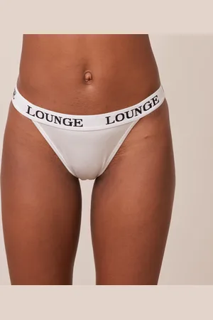 Lounge Underwear Bamboo Triangle Culotte - Tout Blanc