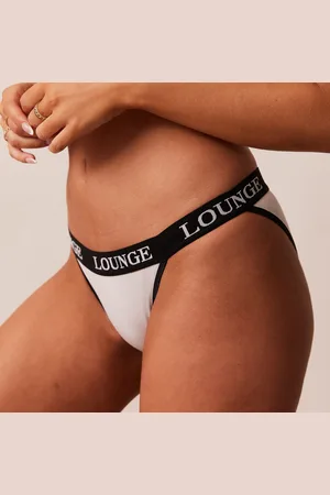 Lounge Underwear Bamboo Triangle Culotte - Blanc