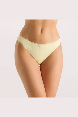 Lounge Underwear Culotte en Pointelle - Bouton d